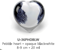 U36PHOBLW - Memorie Line - Opaque Black White